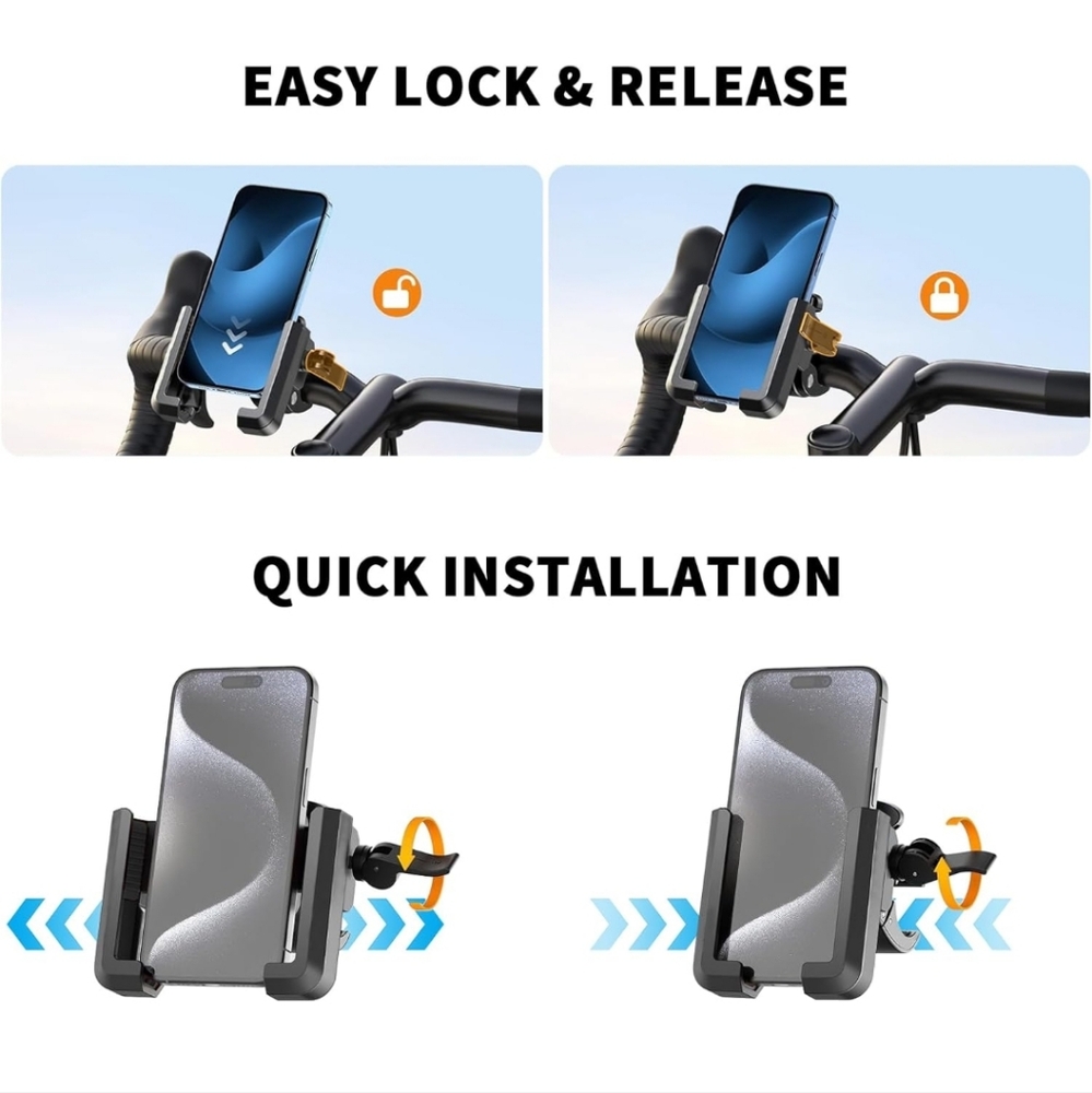 Motorcycle Phone Mount - Picture 2 of 9